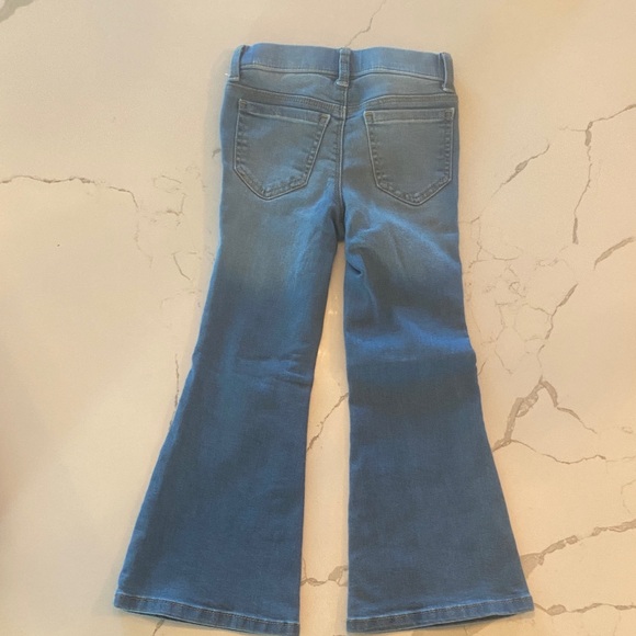 Women’s Blue Stretch Flare Jeans - Blue - Picture 5 of 8
